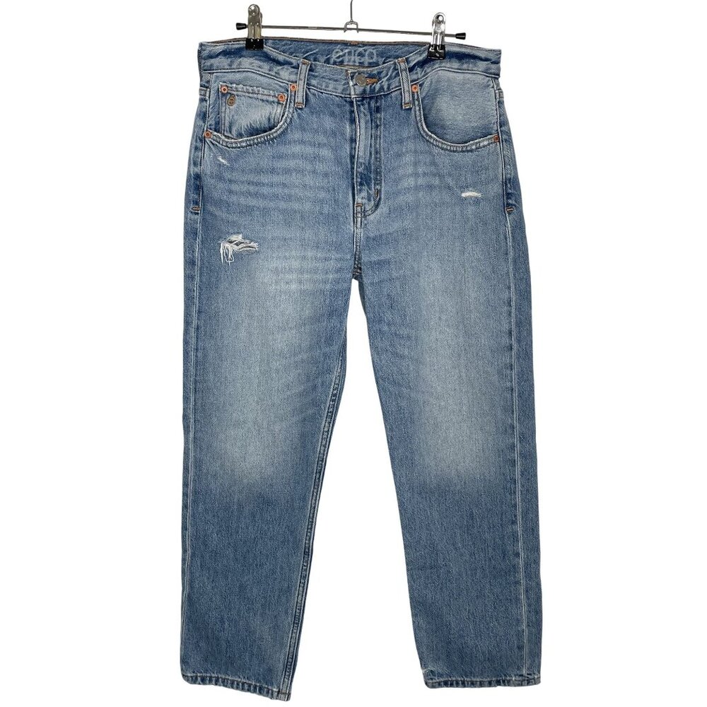 Etica Rhea Midrise Straight Crop Jeans, 28 - Picture 2 of 11